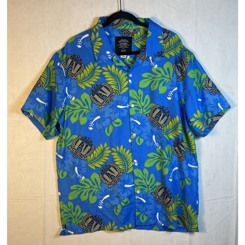 My Hero Academia Funimation Hawaiian Shirt SIZE‎ X-LARGE